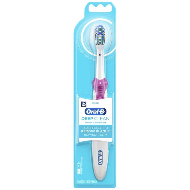 ORAL-B COMPLETE CLEAN BATTERY POWER ELECTRIC TOOTHBRUSH