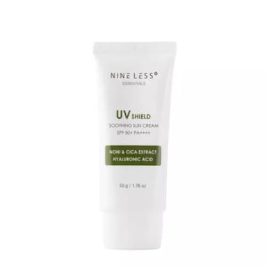 NINELESS ESSENTIALS UV SHIELD SOOTHING SUN CREAM SPF50+ 50G