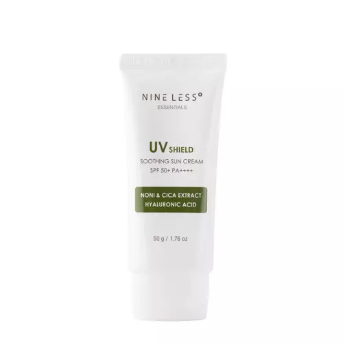 NINELESS ESSENTIALS UV SHIELD SOOTHING SUN CREAM SPF50+ 50G