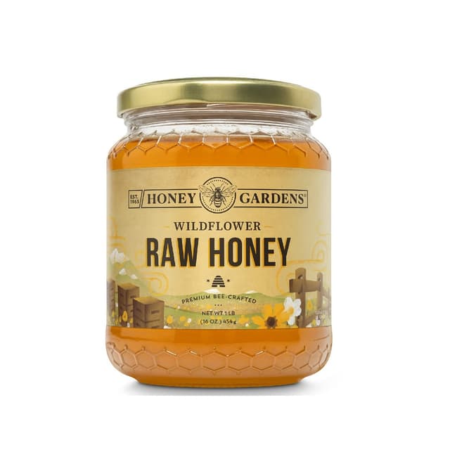 HONEY GARDENS APITHERAPY RAW HONEY 454G
