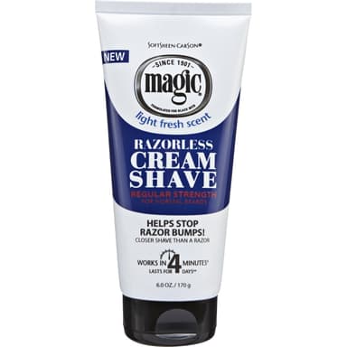 MAGIC RAZORLESS CREAM SHAVE(REGULAR STRENGHT)