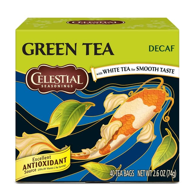 CELESTIAL SEAS. GREEN TEA DECAF X 40