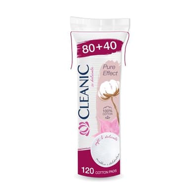 CLEANIC PURE EFFECT COTTON PADS