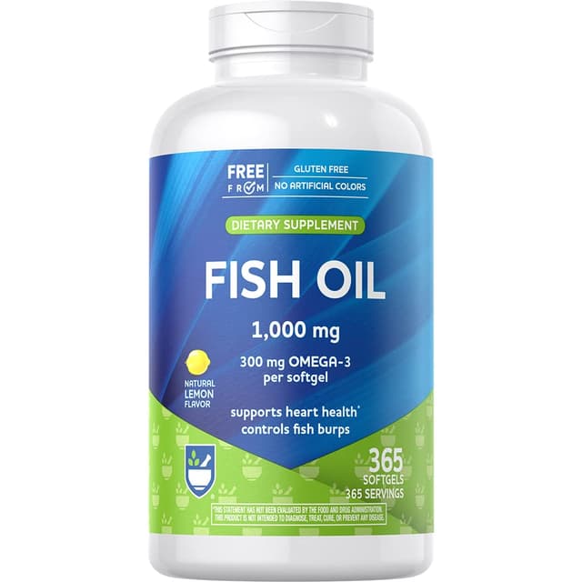 RITE AID FISH OIL 1000MG X 365 SOFTFGELS