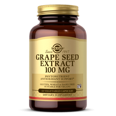 SOLGAR GRAPE SEED EXTRACT 100MG X 60 VEG CAPS