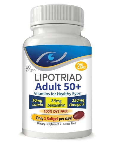 LIPOTRIAD ADULT 50+ X60 SOFTGELS