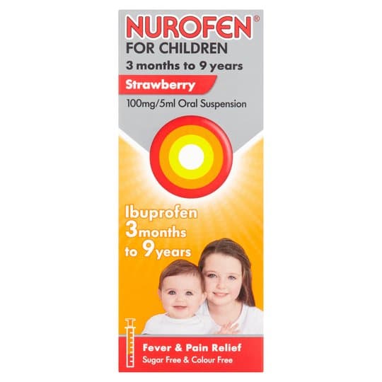 NUROFEN SYR 100ML(SB) NR