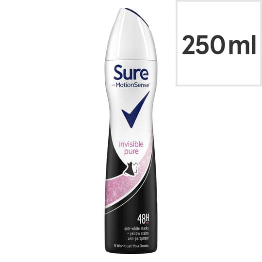SURE BODY SPRAY(INVISIBLE PURE)