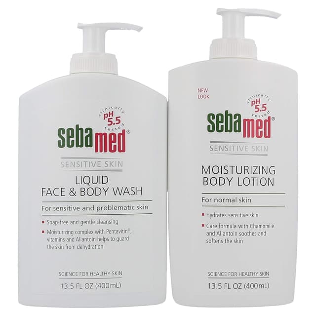 Sebamed sensitive skin moisturising body lotion