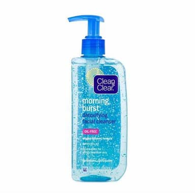 CLEAN & CLEAR MORNING BURST DETOXIFYING FACIAL CLEANSER 240ML