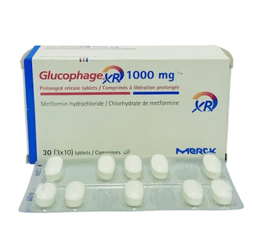 GLUCOPHAGE XR 1000MG *SACHET