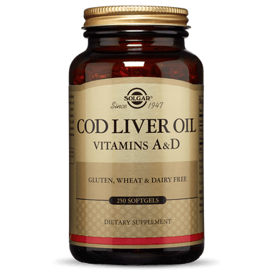 SOLGAR COD LIVER OIL VITAMIN A & D X 100 SOFTGELS