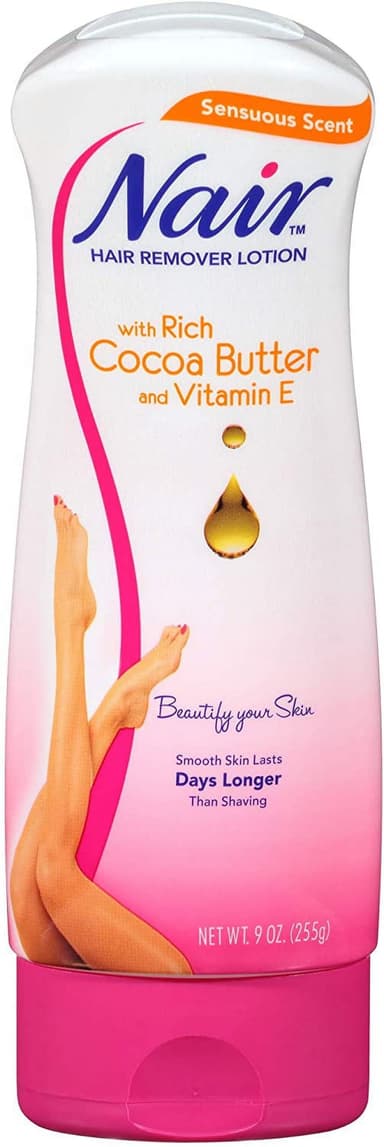 NAIR HAIR REMOVAL LOTION COCOA BUTTER & VITAMIN E 255G