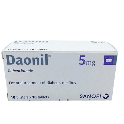 DAONIL SANOFI TABLET 5MG X 100