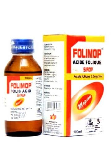 FOLIMOP FOLIC ACID SYRUP