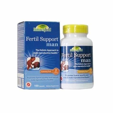 NATURE'S FIELD FERTIL SUPPORT(MAN) X100 CAPSULES