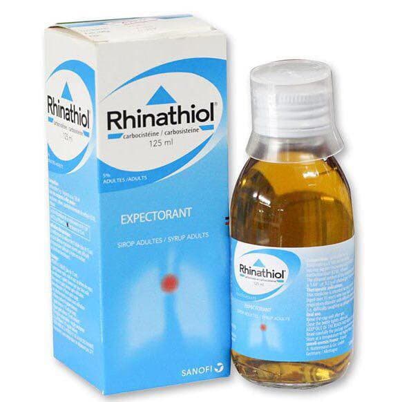 RHINATHIOL ADULT SYRUP 125ML