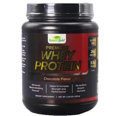 Nature's field Premium Whey Protein Chocolate flavour 1050g