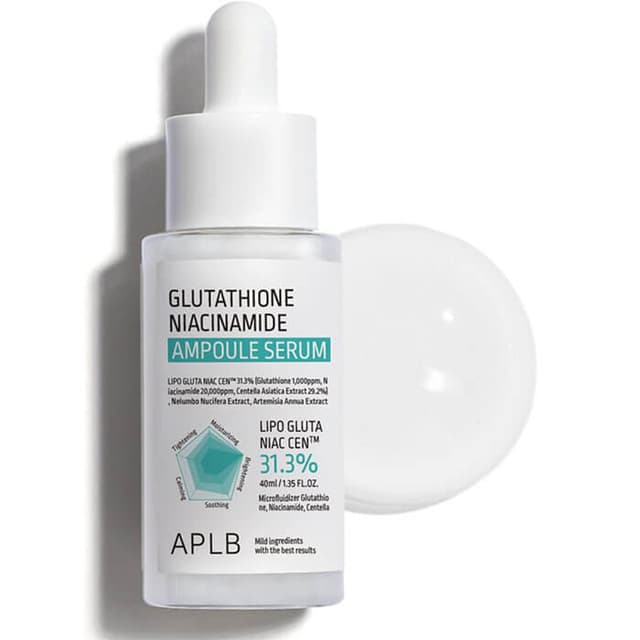APLB GLUTATHIONE NIACINAMIDE AMPOULE SERUM 40ML