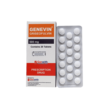 GOVICIN GRISEOFULVIN TABS 500MG