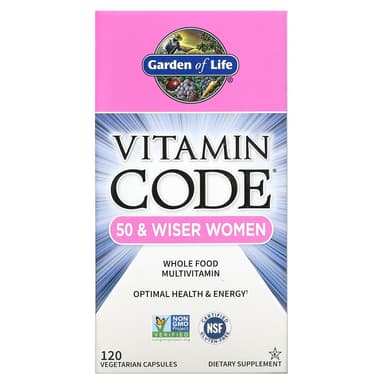 GARDEN OF LIFE VITAMIN CODE- 50 & WISER WOMEN