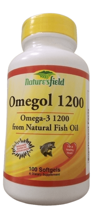 NATURE'S FIELD OMEGOL 1200MG X 100 TABS