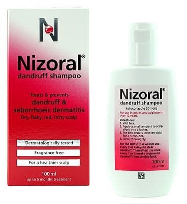 NIZORAL DANDRUFF SHAMPOO 100ML