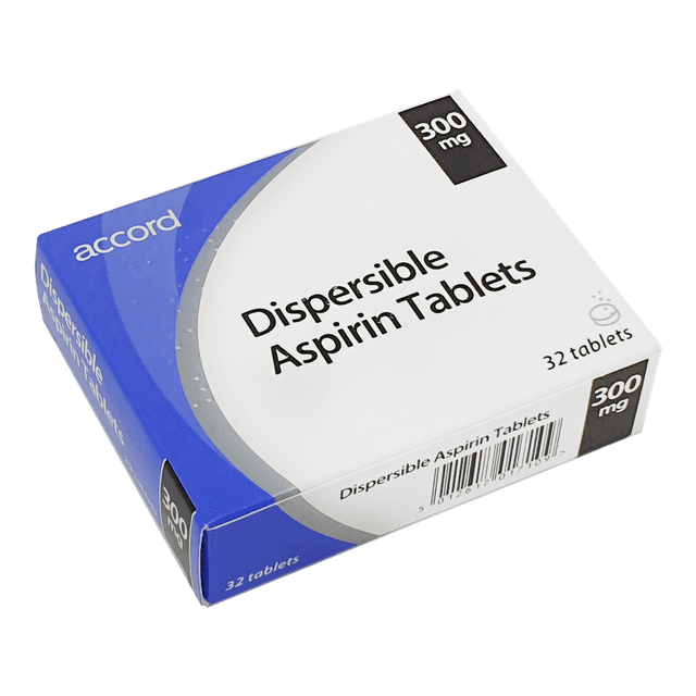DISPERSIBLE ASPIRIN 300MG X32 TABS(PACK)