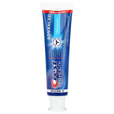 CREST PRO-HEALTH ADVANCED DEEP CLEAN MINT FLUORIDE TOOTHPASTE 144G