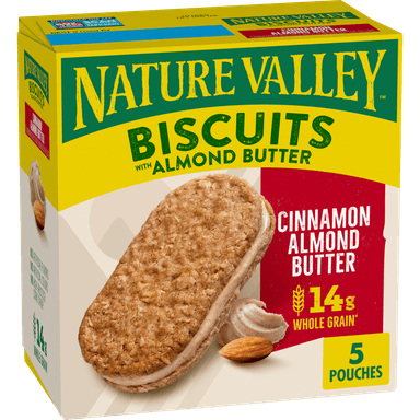 NATURE VALLEY BISCUIT WITH ALMOND BUTTER 14G