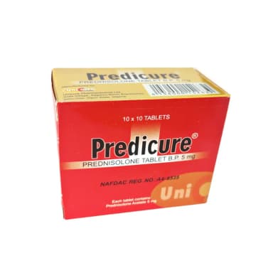 PREDICURE PREDNISOLONE 5MG