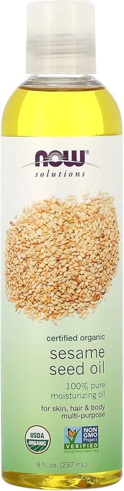 NOW SOLUTION SESAME SEED OIL BY 80Z