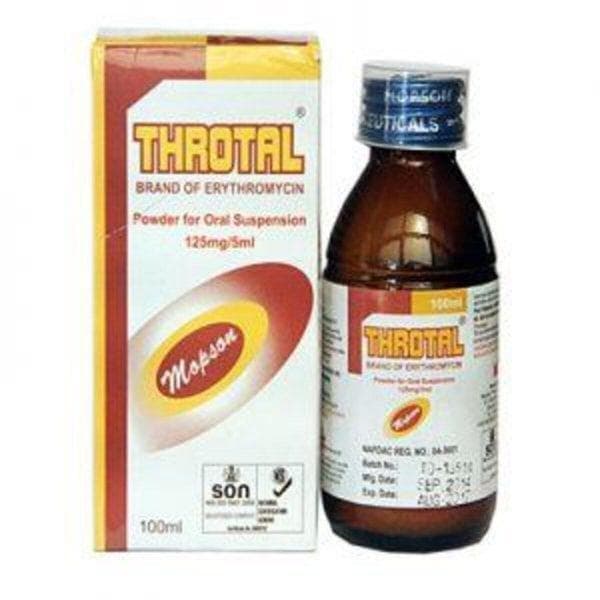 THROTAL DRY SYRUP 100ML