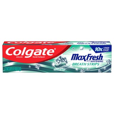 COLGATE MAXFRESH WITH WHITENING BREATH STRIPS TOOTHPASTE 170G