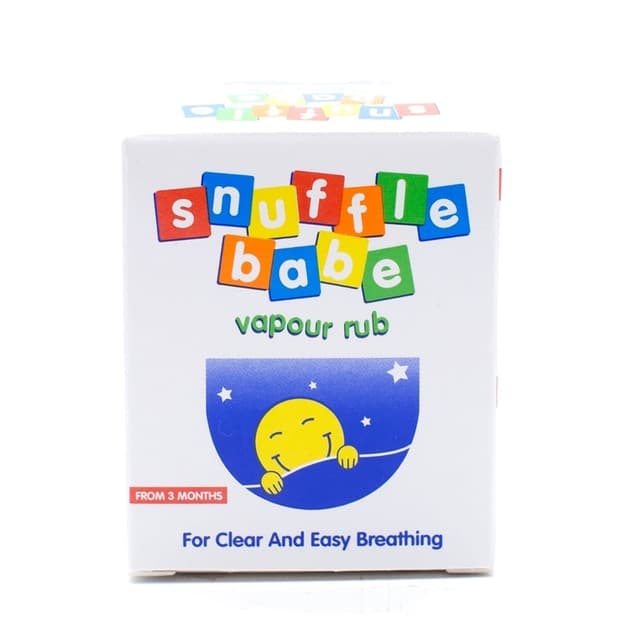 SNUFFLEBABY VAPOR RUB FOR BABY
