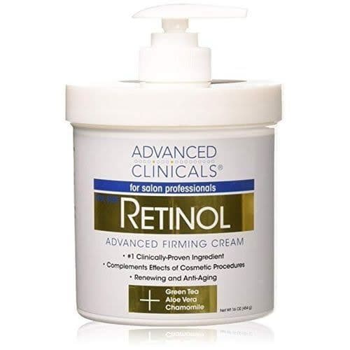 ADVANCED CLINICALS RETINOL FIRMING CREAM 454G