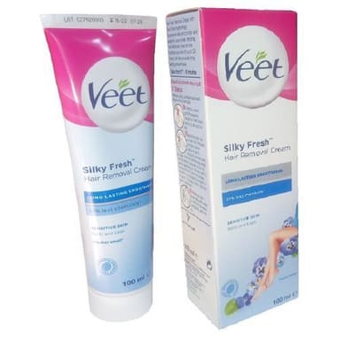 VEET SENSITIVE SILKY FRESH HAIR REMOVAL CREAM 100ML