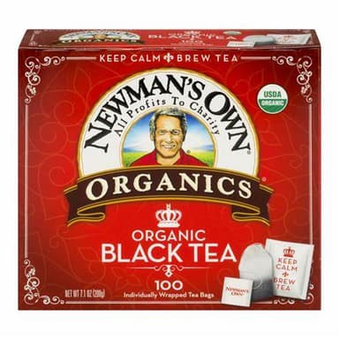 NEWMANS OWN ORGANIC BLACK TEA