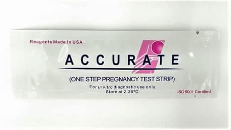 ACCURATE ONE STEP PT TEST STRIPS