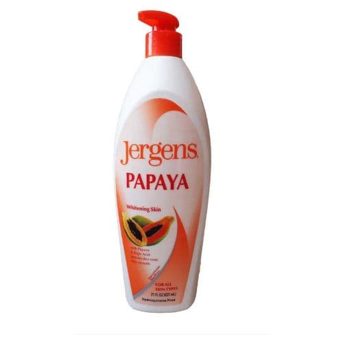 JERGENS PAPAYA SKIN LIGHTENING LOTION 621ML