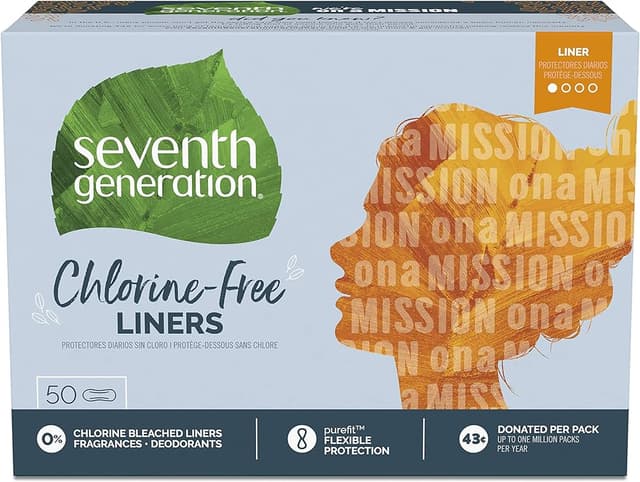 SEVENTH GENERATION FREE&CLEAR PANTILINERS