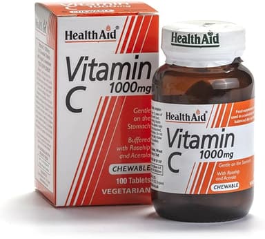 HEALTH AID VIT C 1000MG CHEW X 100