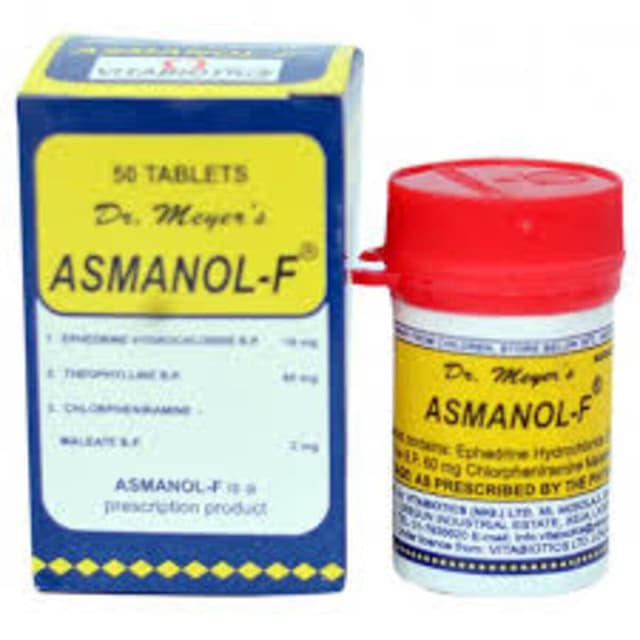 ASMANOL-F X 50 TABS