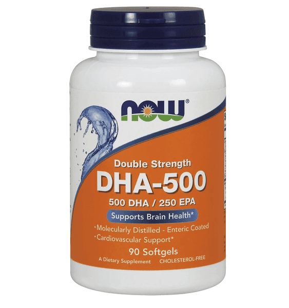 NOW FOODS DHA - 500 BY 90