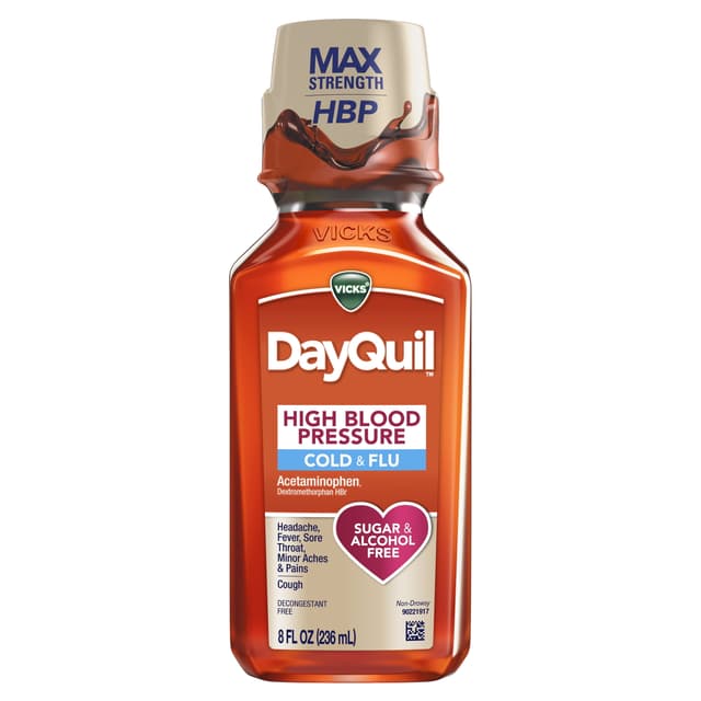 Vicks DayQuil cold and flu syrup 236ml