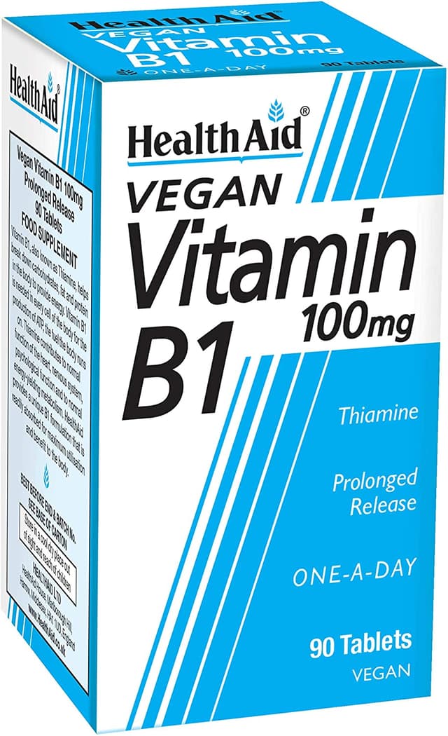 HEALTH AID VIT B1 100MG X 90