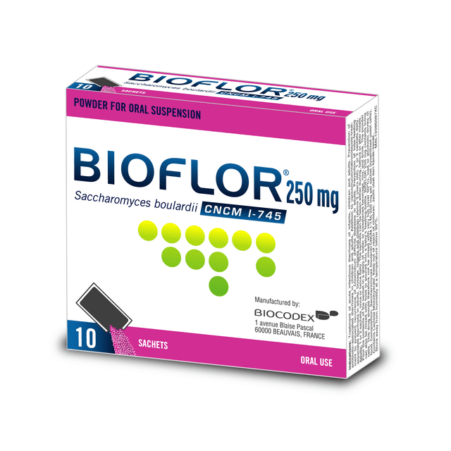 BIOFLOR 250MG X 10 SACHETS