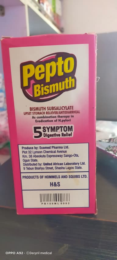 PEPTO-BISMOL (STRAWBERRY) 150ML