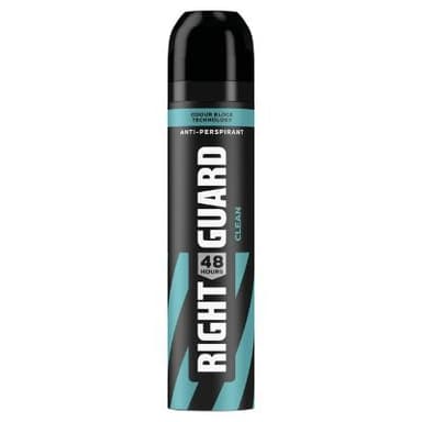 RIGHT GUARD MEN BODY SPRAY - CLEAN