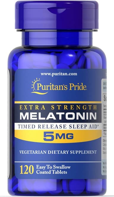 Puritan's Pride sleep aid melatonin 5mg